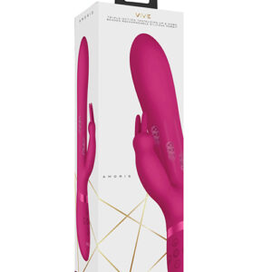 Shop Shots Vive Amoris Stimulating Beads Rabbit - Pink online