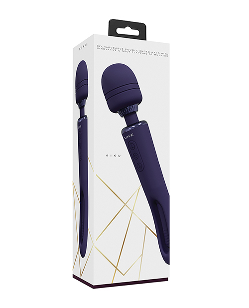 Shop Shots Vive Kiku Double Ended Wand & G-Spot Stimulator - Purple online