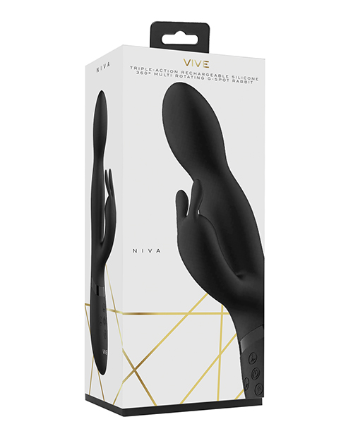Shop Shots Vive Niva Rotating Rabbit - Black online