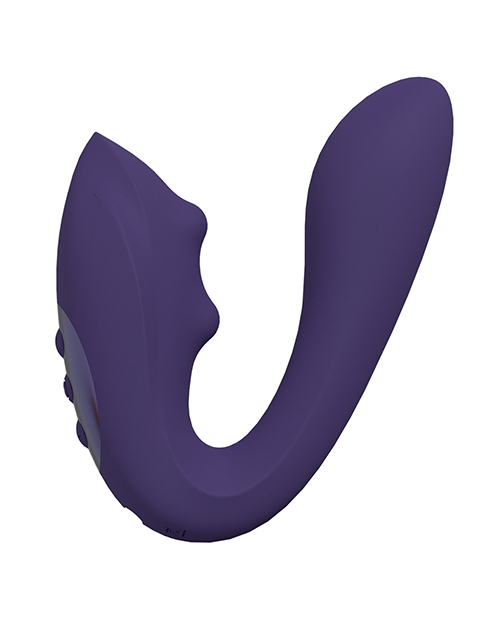 Buy Vive Shots Yuki Dual Action G-Spot Vibrator w/Massaging Beads - Purple
