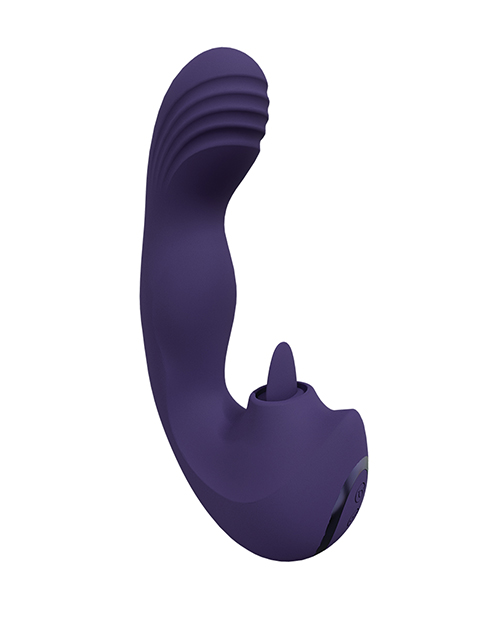 Shots Yumi Triple Action G-Spot Vibrator & Stimulator - Purple for sale