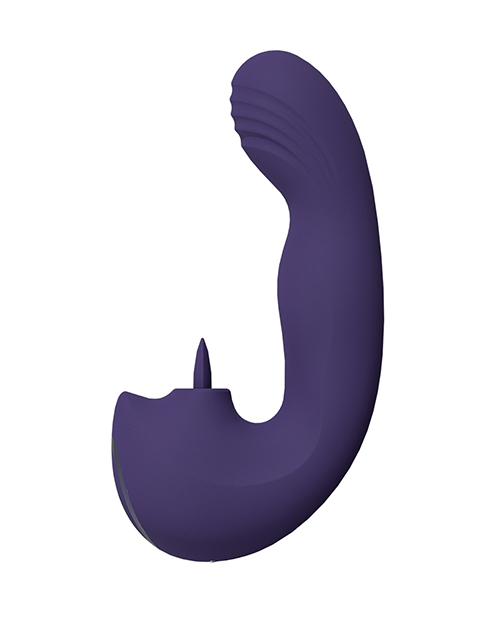 Buy Vive Shots Yumi Triple Action G-Spot Vibrator & Stimulator - Purple