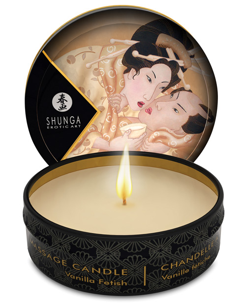 Shop Shunga Desire Mini Candlelight Massage Candle - 1 oz Vanilla online