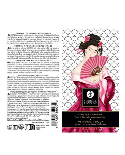Order Shunga Gentle Toy Cleaner - 3.89 oz online
