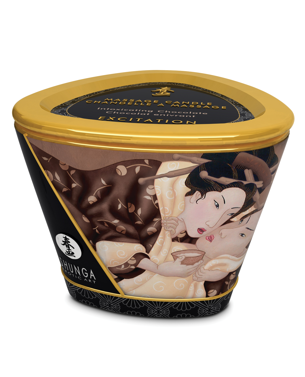 Order Shunga Massage Candle Excitation - 5.7 oz Intoxicating Chocolate online