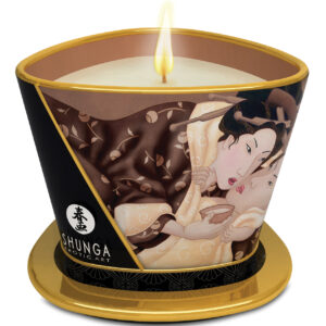 Shop Shunga Massage Candle Excitation - 5.7 oz Intoxicating Chocolate online