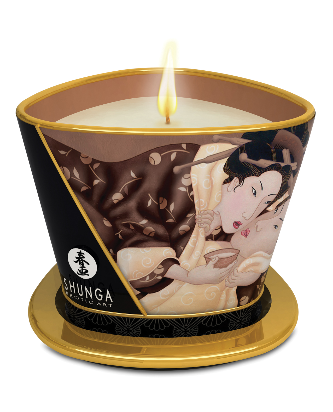 Shop Shunga Massage Candle Excitation - 5.7 oz Intoxicating Chocolate online