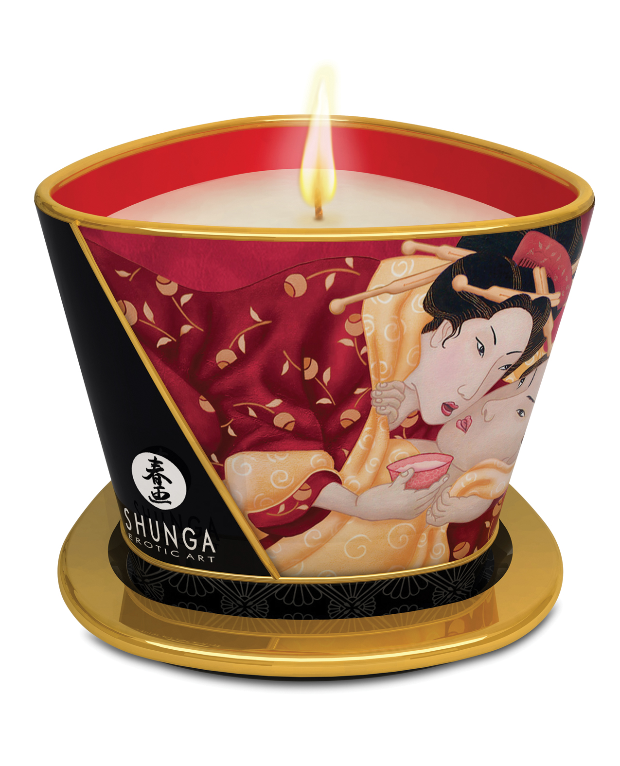 Shop Shunga Massage Candle Romance - 5.7 oz Strawberry Wine online