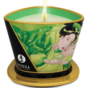 Shop Shunga Massage Candle Zenitude - 5.7 oz Exotic Green Tea online