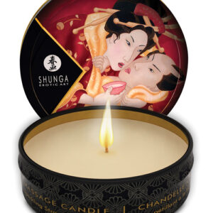 Shop Shunga Romance Mini Candlelight Massage Candle - 1 oz Sparkling Strawberry Wine online