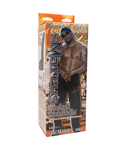 Shop Signature Cocks Mr. Marcus 9" Cock & Balls w/Removable Vac-U-Lock Suction Cup online