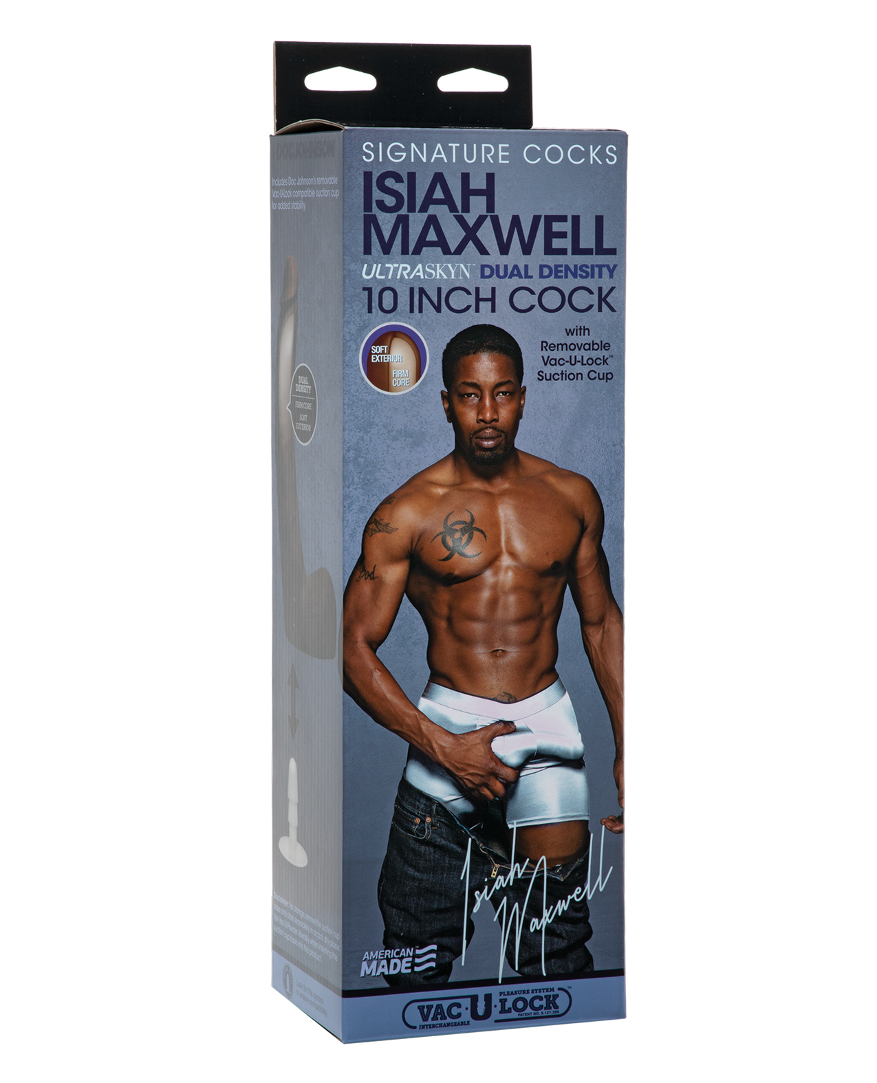 Shop Signature Cocks ULTRASKYN 10" Cock w/Removable Vac-U-Lock Suction Cup - Isiah Maxwell online