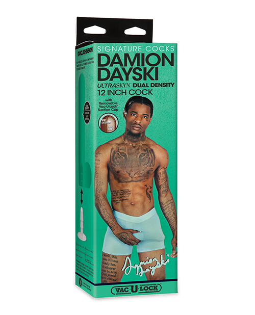 Shop Signature Cocks ULTRASKYN 12" Cock w/Removable Vac-U-Lock Suction Cup - Damion Dayski online