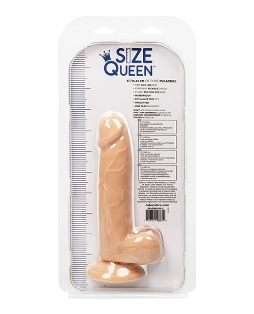 Order Size Queen 6" Dildo - Ivory online