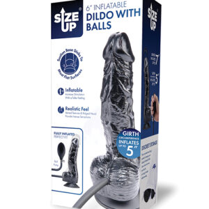 Shop Size Up 6 Inch Inflatable Dildo w/Balls online