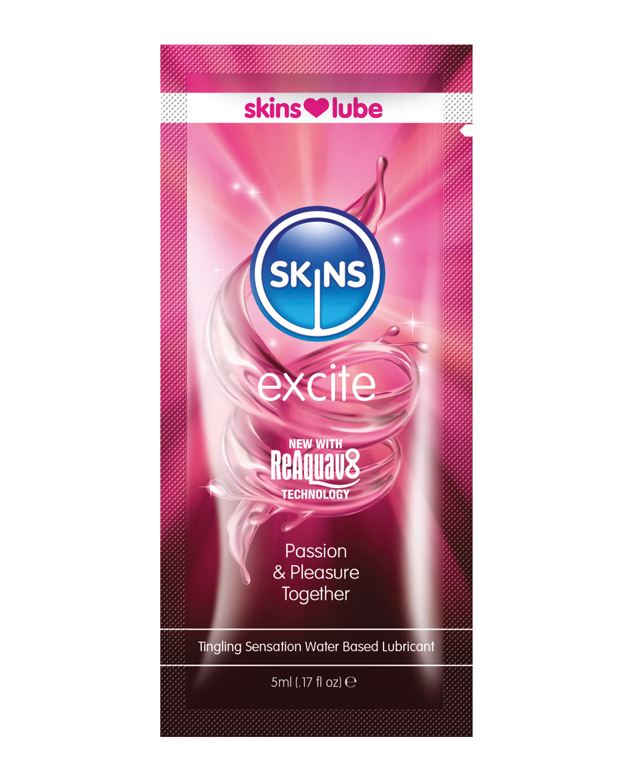 Shop Skins Excite Water Based Lubricant - 5 ml Foil online