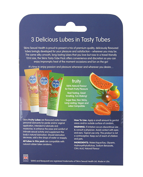 Order Skins Fruity Tubes - 12 ml Tubes Pack of 3 online