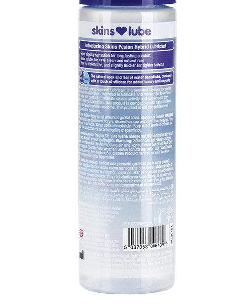 Order Skins Fusion Hybrid Silicone & Water Based Lubricant - 4.4 oz online