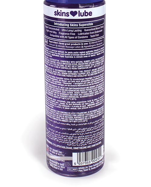 Order Skins Superslide Silicone Based Lubricant - 4.4 oz online