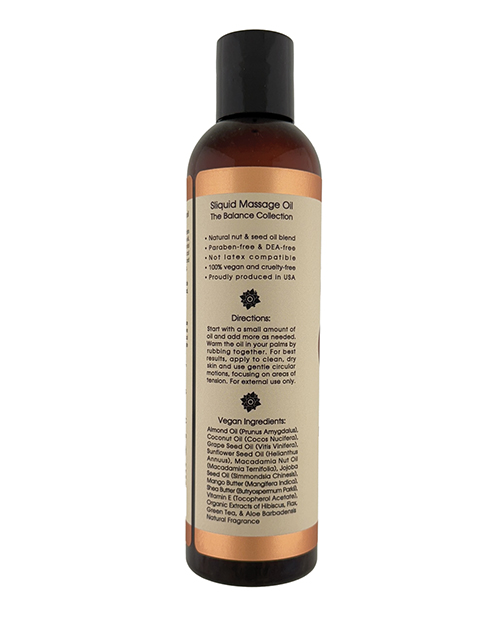 Sliquid Balance Massage Oil - 8.5 oz Citrus Neroli for sale