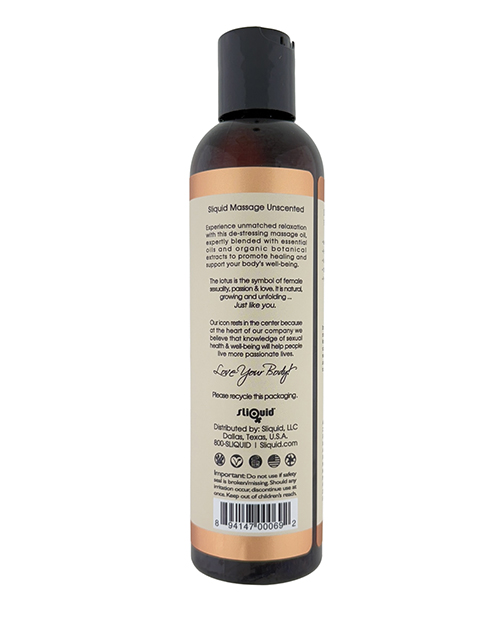 Order Sliquid Balance Massage Oil - 8.5 oz Unscented online