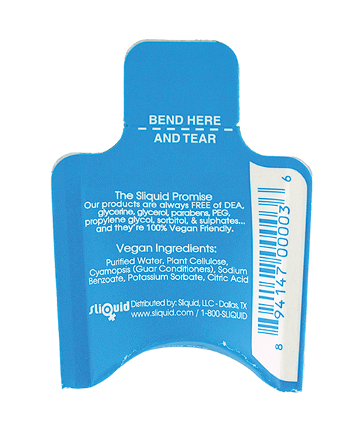 Order Sliquid Naturals H2O - .17 oz Pillow online