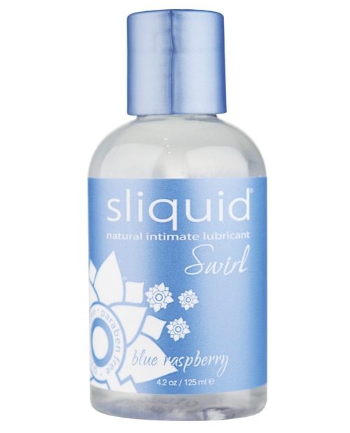 Shop sliquid naturals swirl lubricant - 4. 2 oz blue raspberry online