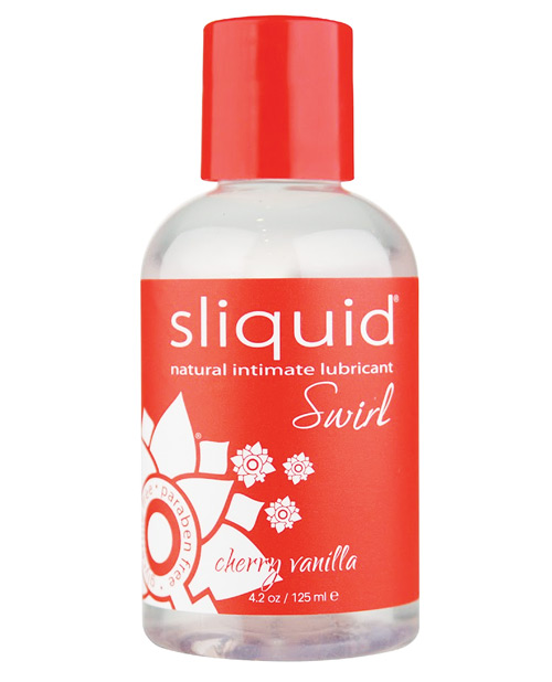 Shop Sliquid Naturals Swirl Lubricant - 4.2 oz Cherry Vanilla online