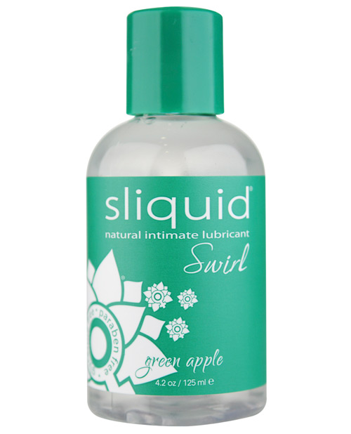 Shop Sliquid Naturals Swirl Lubricant - 4.2 oz Green Apple online
