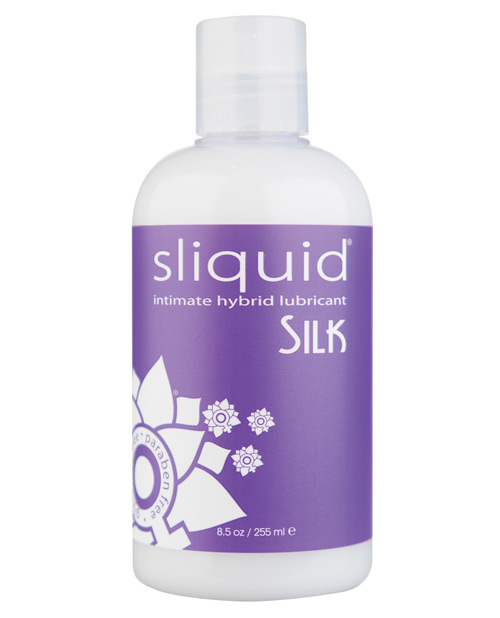 Shop sliquid silk hybrid lube glycerin & paraben free - 8. 5 oz online