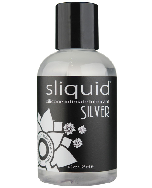 Shop Sliquid Silver Silicone Lube Glycerine & Paraben Free - 4.2 oz online