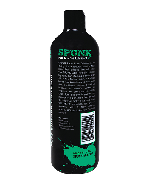 Order Spunk Pure Silicone Lube - 16 oz online