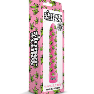 Shop Stoner Vibes Pack A Fatty Multi Speed Vibrator - Pink Kush online