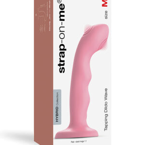 Shop Strap on Me Tapping Dildo - Rose Coral online
