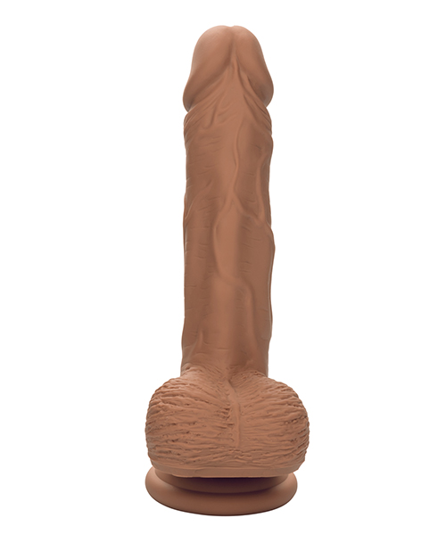 Studs Dual Density Silicone 5" Dildo - Brown for sale