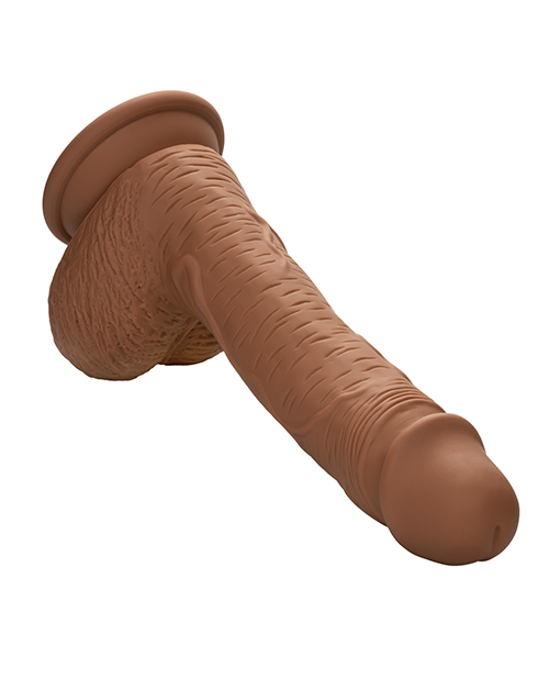 Buy Dual Density Silicone Studs Dual Density Silicone 6.25" Dildo - Brown
