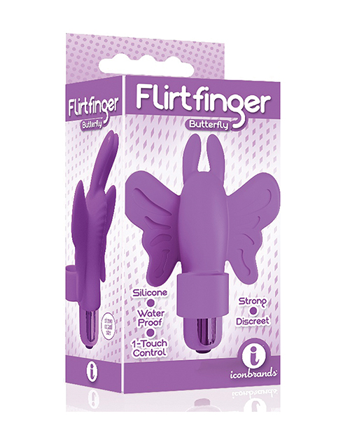 Shop The 9's Flirtfinger Butterfly - Purple online