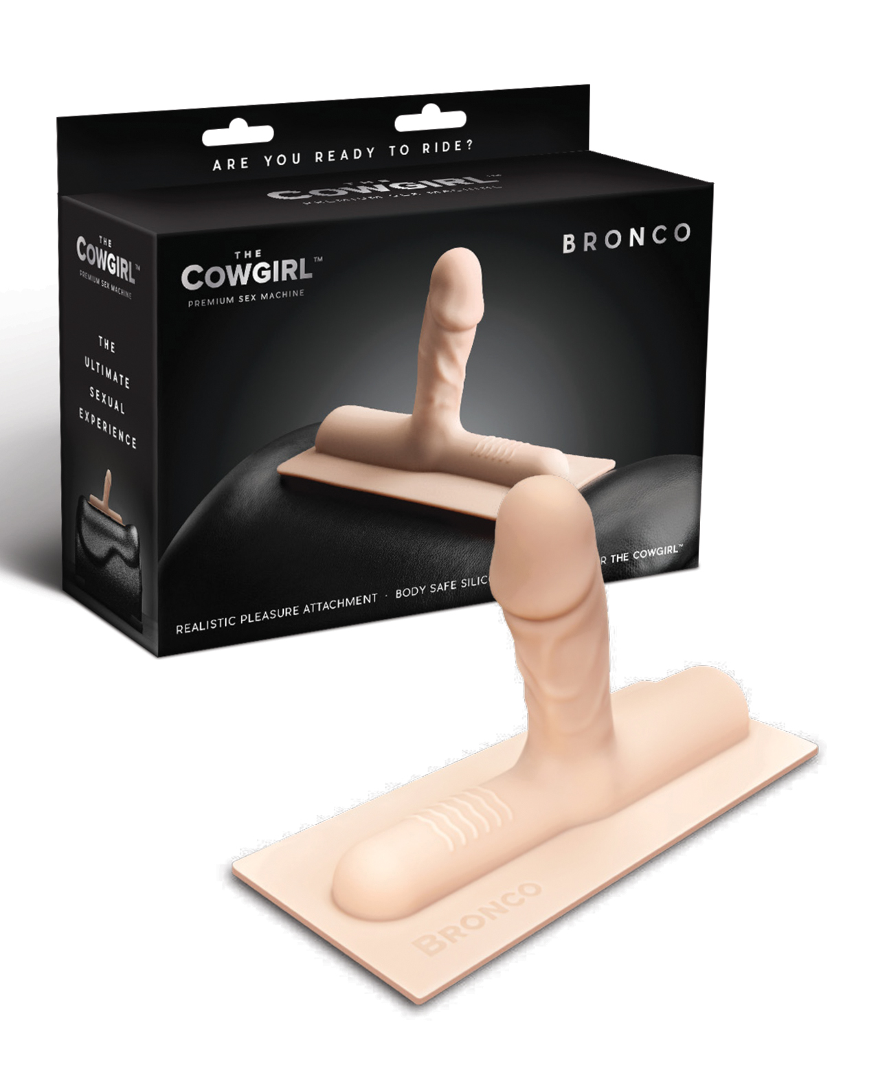 Shop The Cowgirl Bronco Silicone Attachment - Vanilla online