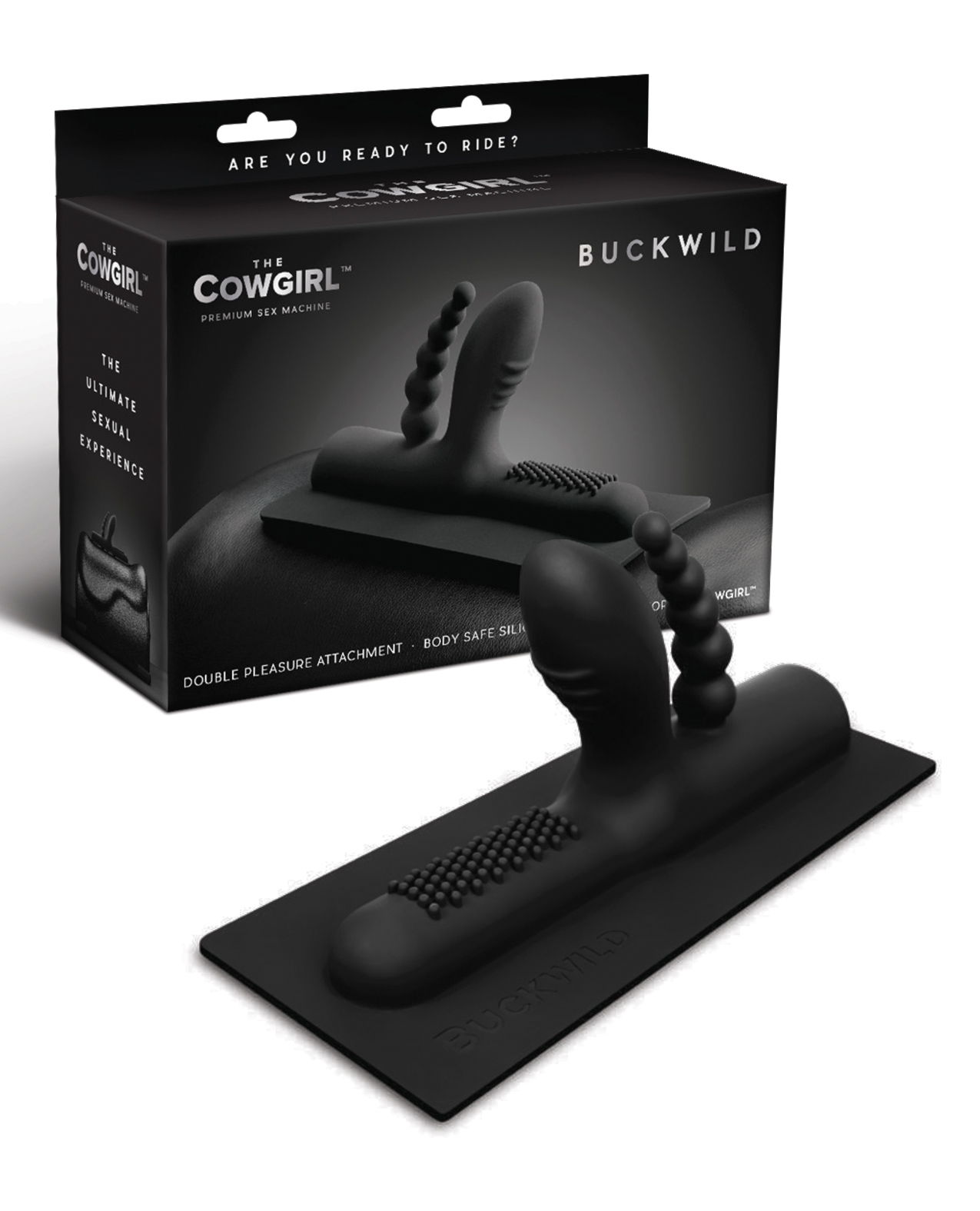 Shop The Cowgirl Buckwild Silicone Attachment - Black online