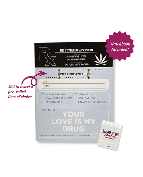 Order The Stoner Prescription Greeting Card w/Matchbook online