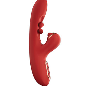 Shop Tickler Wiggling G-Spot Vibrator & Tapping Clitoral Stimulator - Red online