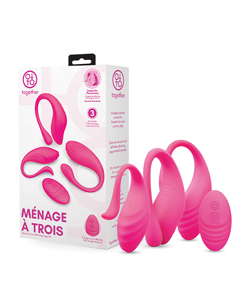 Shop Together Menage A Trois Remote Control Orgy Egg Set online