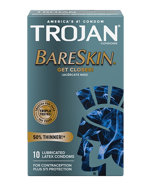 Shop Trojan BareSkin Condoms - Box of 10 online