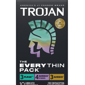 Shop Trojan BareSkin EveryTHIN Condoms - Variety Pack of 10 online