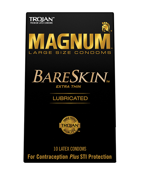Order Trojan Magnum Bareskin Condoms - Box of 10 online