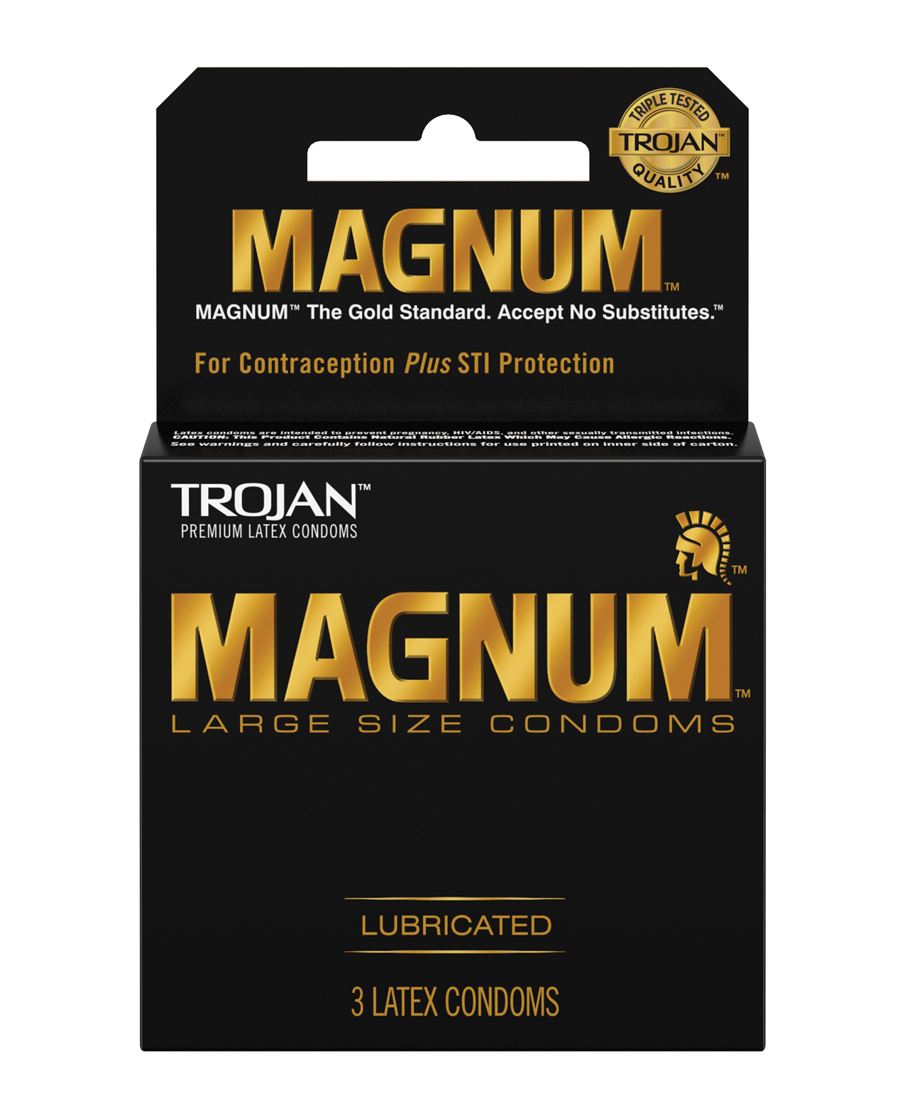 Shop Trojan Magnum Condoms - Box of 3 online