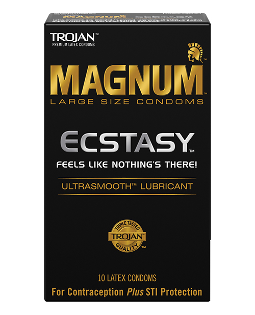 Shop Trojan Magnum Ecstasy Condoms - Box of 10 online