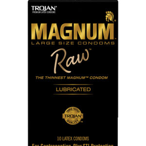 Shop Trojan Magnum Raw Condoms - Pack of 10 online
