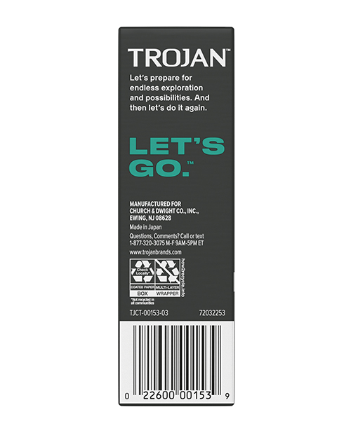 Trojan Raw Condoms - Pack of 10 for sale