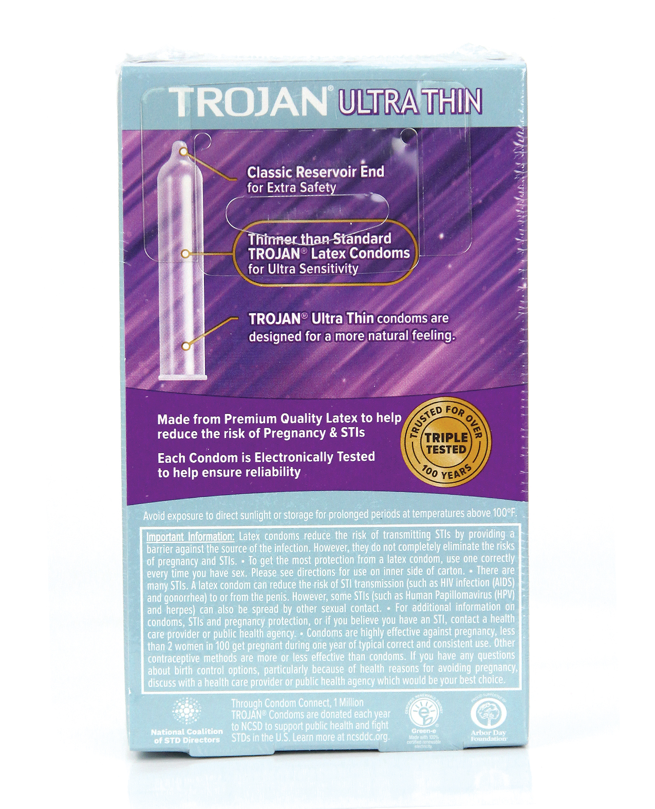 Order Trojan Ultra Thin Condoms - Box of 12 online